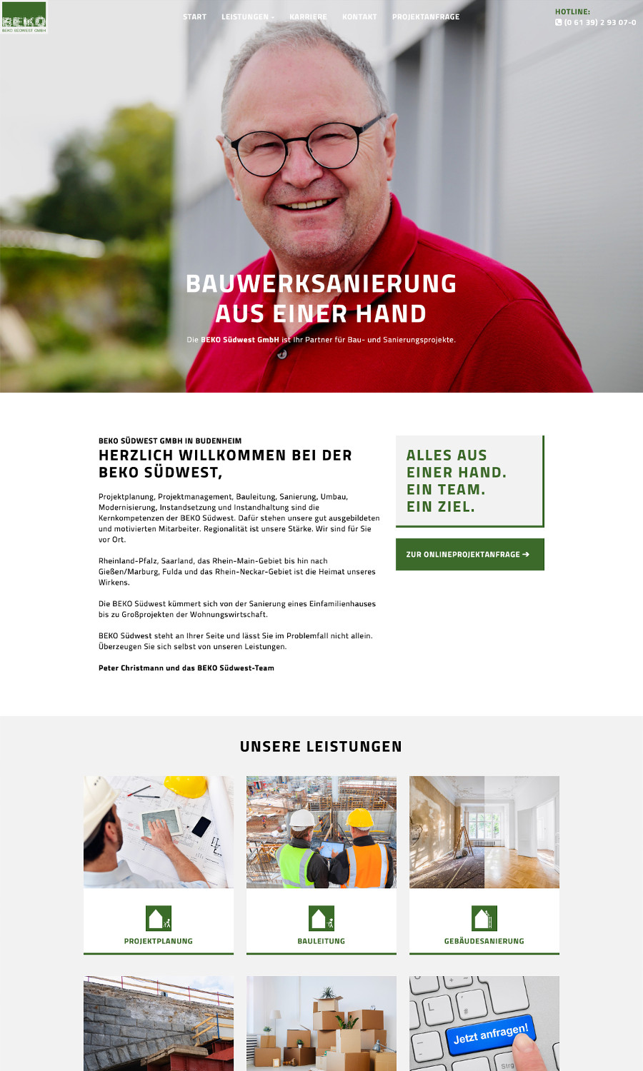 Referenz: BEKO Südwest GmbH - Bau und Sanierung in Budenheim