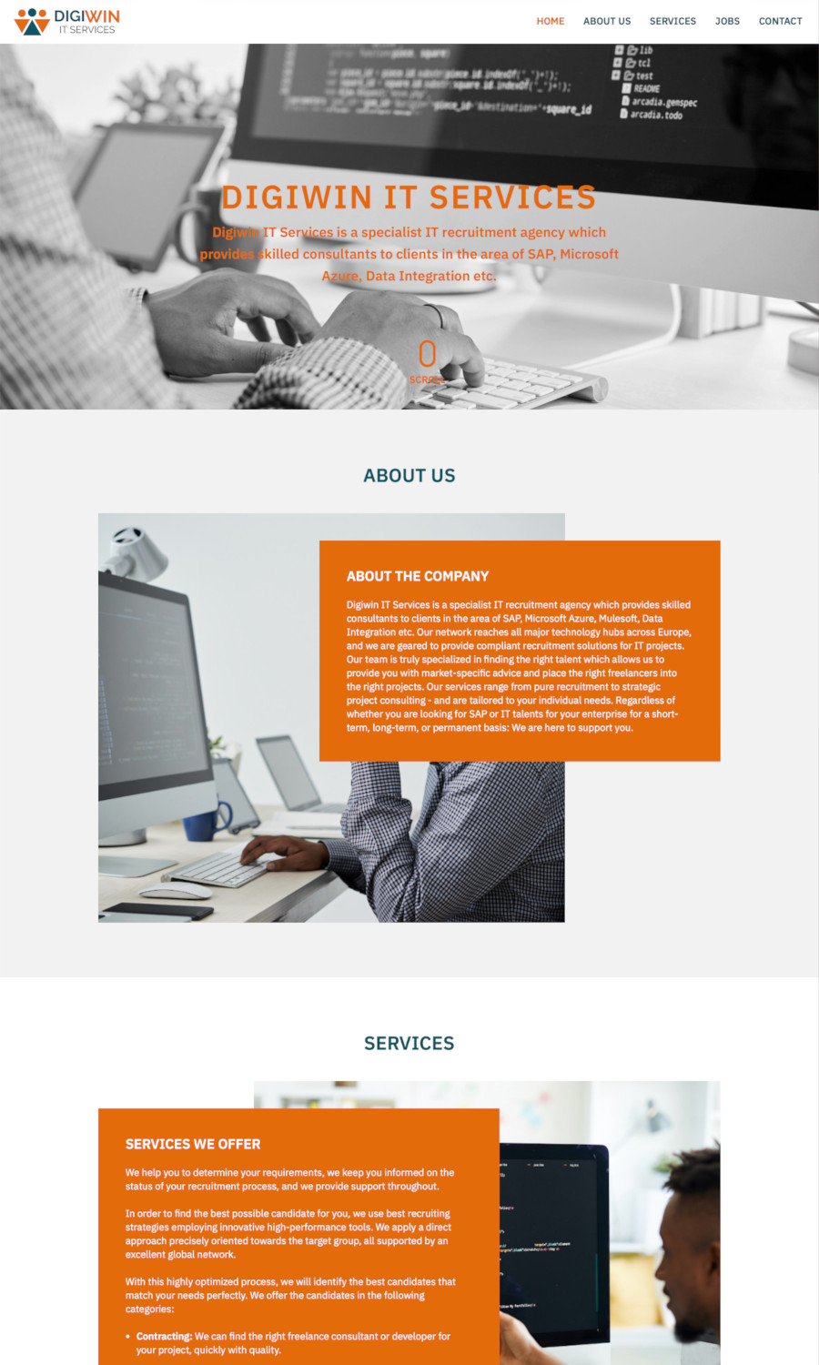 Referenz: Digiwin IT Services GmbH - Spezialisierte IT-Personalagentur in Idstein