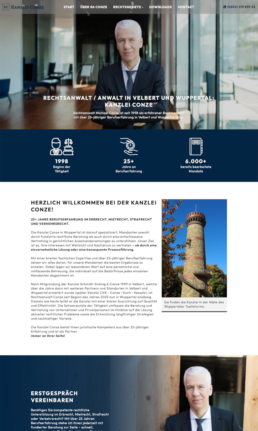 Referenz: Kanzlei Conze - Rechtsanwalt in Velbert und Wuppertal