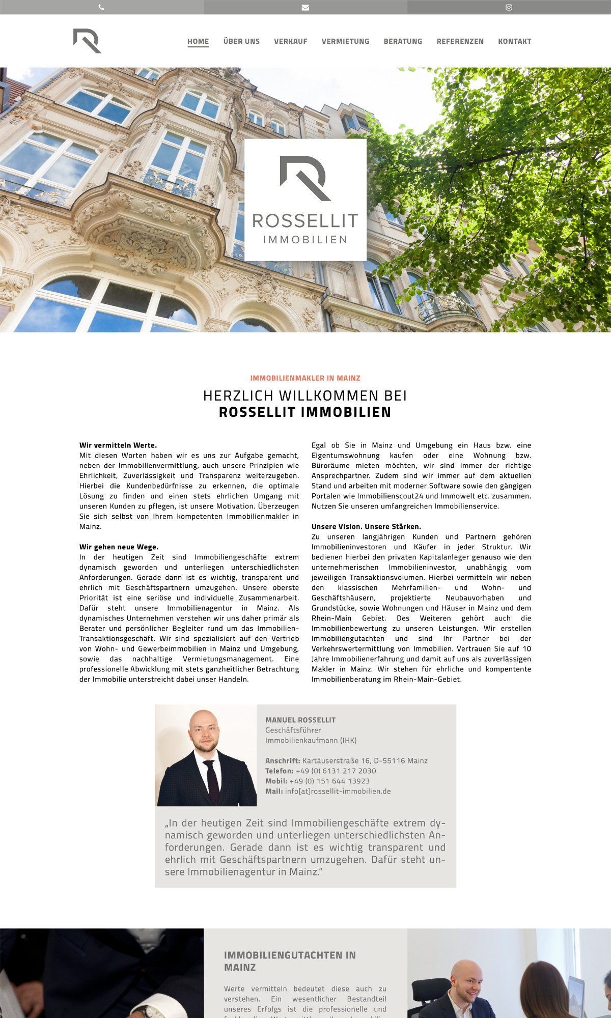 Referenz: ROSSELLIT IMMOBILIEN - Immobilienmakler in Mainz